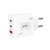 Kép 2/5 - Hálózati töltő, 1xUSB-A, 2xUSB-C, PD, 65W, GaN, SKROSS