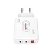 Kép 4/5 - Hálózati töltő, 1xUSB-A, 2xUSB-C, PD, 65W, GaN, SKROSS