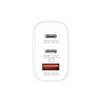 Kép 5/5 - Hálózati töltő, 1xUSB-A, 2xUSB-C, PD, 65W, GaN, SKROSS