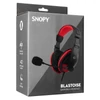 Kép 14/14 - Snopy SN-4488 Headset Black/Red
