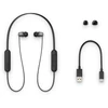 Kép 10/10 - Sony WIC310B Bluetooth fekete fülhallgató
