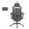 Kép 6/7 - Spirit Of Gamer Mustang Gaming Chair Black/Blue