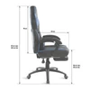 Kép 7/7 - Spirit Of Gamer Mustang Gaming Chair Black/Blue