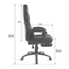 Kép 7/7 - Spirit Of Gamer Mustang Gaming Chair Black