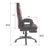 Kép 7/7 - Spirit Of Gamer Mustang Gaming Chair Black/Red