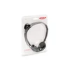 Kép 4/4 - Ednet 83022 multimédiás jack fekete headset