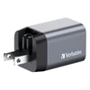 Kép 2/14 - Hálózati töltő, 1xUSB-C PD (35W), USB-A QC 3.0, EU/UK/US, GaN, VERBATIM