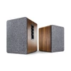 Kép 18/20 - wavemaster Base Bluetooth Speaker System Wood/Grey