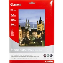 Canon A/4 félf.fotópapír SG201 20 ív 260g