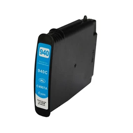 HP C4907AE No.940XL Cyan tintapatron utángyártott ICONINK HP C4907AE No.940XL Cyan tintapatron utángyártott ICONINK