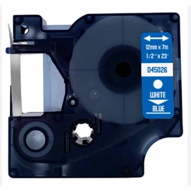 FOR USE DYMO D1 45026 12mm x 7 m kék-fekete /FU/ FOR USE DYMO D1 45026 12mm x 7 m kék-fekete /FU/