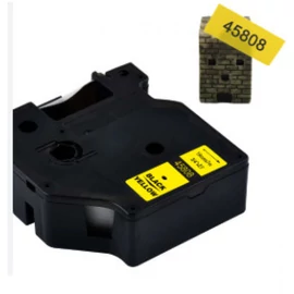FOR USE DYMO D1 45808 19mm x 7m fekete-sárga #S0720880/FU/ FOR USE DYMO D1 45808 19mm x 7m fekete-sárga #S0720880/FU/