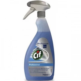 Ablak- és felülettisztítószer, 750 ml, CIF, "Professional"
