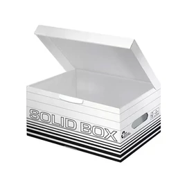 Archiválódoboz, S méret, LEITZ "Solid", fehér