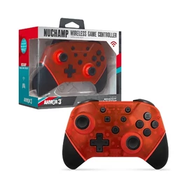Armor3 M07467-RR NuChamp Nintendo Switch Rubin vezeték nélküli piros kontroller