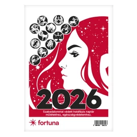 Asztali naptár FORTUNA BA21 holdfázissal 2026 Asztali naptár FORTUNA BA21 holdfázissal 2026
