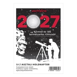 Asztali naptár FORTUNA BA21 holdfázissal 2026