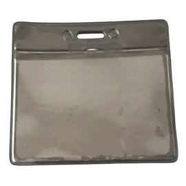 Azonosítókártya tartó Vinyl tasak 90x60mm fekvő áttetsző