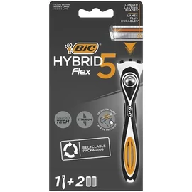 Férfi borotva BIC "HYBRID 5" + 2 betéttel, 3db/bliszt Férfi borotva BIC "HYBRID 5" + 2 betéttel, 3db/bliszt