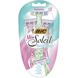 Női eldobható borotva BIC "MISS SOLEIL SENSITIVE", 3db/bliszt Női eldobható borotva BIC "MISS SOLEIL SENSITIVE", 3db/bliszt
