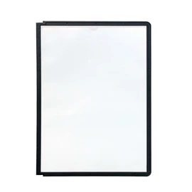 Bemutatótábla, A4, DURABLE "SHERPA®", fekete, 5db/cs