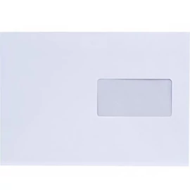 Boríték LC/5 szilikonos bal ablakos 35x90mm, 162x229mm, B20A20 Bluering® Boríték LC/5 szilikonos bal ablakos 35x90mm, 162x229mm, B20A20 Bluering®