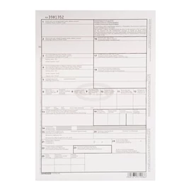 CMR nemzetközi fuvarlevél A4, 4lapos garnitúra B.cm,R/4 Bluering®