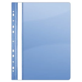 Gyorsfűző, lefűzhető, PVC, A4, DONAU, kék, 10db/cs
