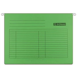 Függőmappa, karton, A4, DONAU, zöld, 25db/cs