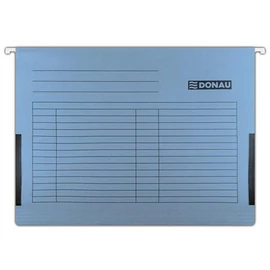 Függőmappa, oldalvédelemmel, karton, A4, DONAU, kék, 25db/cs