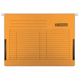 Függőmappa, oldalvédelemmel, karton, A4, DONAU, narancs, 25db/cs