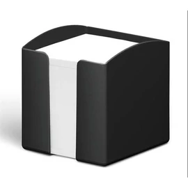 Jegyzettömbtartó, műanyag, 100x100 mm, feltöltve, DURABLE "ECO", fekete Jegyzettömbtartó, műanyag, 100x100 mm, feltöltve, DURABLE "ECO", fekete