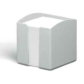 Jegyzettömbtartó, műanyag, 100x100 mm, feltöltve, DURABLE "ECO", szürke Jegyzettömbtartó, műanyag, 100x100 mm, feltöltve, DURABLE "ECO", szürke
