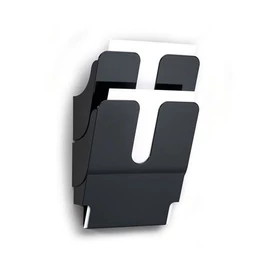 Prospektustartó, fali, álló, A4, DURABLE "FLEXIPLUS 2", fekete Prospektustartó, fali, álló, A4, DURABLE "FLEXIPLUS 2", fekete