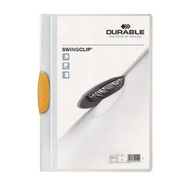 Gyorsfűző, klipes, A4, DURABLE "Swingclip® 30", sárga Gyorsfűző, klipes, A4, DURABLE "Swingclip® 30", sárga