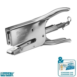 Tűzőgép, kézi, 24/6, 24/8, 50 lap, RAPID "K1 Classic", króm Tűzőgép, kézi, 24/6, 24/8, 50 lap, RAPID "K1 Classic", króm