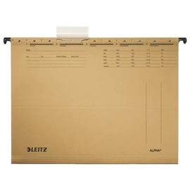 Függőmappa, karton, A4, LEITZ "Alpha Standard", natúr, 25db/cs Függőmappa, karton, A4, LEITZ "Alpha Standard", natúr, 25db/cs