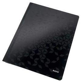 Gyorsfűző, laminált karton, A4, LEITZ "Wow", fekete Gyorsfűző, laminált karton, A4, LEITZ "Wow", fekete