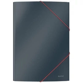 Gumis mappa, 15 mm, karton, A4, LEITZ "Cosy", bársonyszürke Gumis mappa, 15 mm, karton, A4, LEITZ "Cosy", bársonyszürke