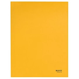 Iratgyűjtő LEITZ Recycle A4 3 pólyás karton sárga Iratgyűjtő LEITZ Recycle A4 3 pólyás karton sárga