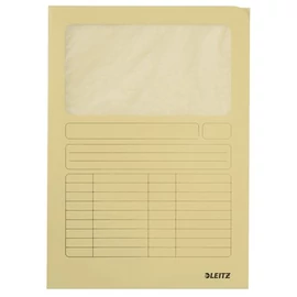 Mappa, ablakos, karton, A4, LEITZ, sárga Mappa, ablakos, karton, A4, LEITZ, sárga