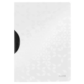 Gyorsfűző, klipes, PP, A4, LEITZ "Wow ColorClip", fehér Gyorsfűző, klipes, PP, A4, LEITZ "Wow ColorClip", fehér