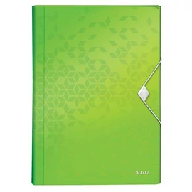 Harmonikamappa, A4, PP, 6 rekeszes, LEITZ "Wow", zöld Harmonikamappa, A4, PP, 6 rekeszes, LEITZ "Wow", zöld