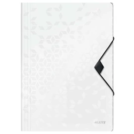 Gumis mappa, PP, A4, LEITZ "Wow", fehér Gumis mappa, PP, A4, LEITZ "Wow", fehér