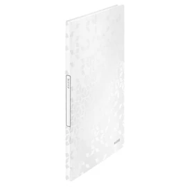 Bemutatómappa, 20 zsebes, A4, LEITZ "Wow", fehér Bemutatómappa, 20 zsebes, A4, LEITZ "Wow", fehér