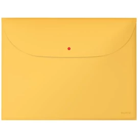 Irattartó tasak, 2 zsebes, A4, PP, pantentos, LEITZ "Cosy", melegsárga, 3db/cs Irattartó tasak, 2 zsebes, A4, PP, pantentos, LEITZ "Cosy", melegsárga, 3db/cs