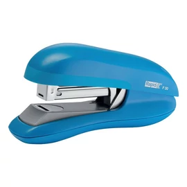 Tűzőgép, 24/6, 26/6, 30 lap, lapos tűzés, RAPID "F30", élénk kék Tűzőgép, 24/6, 26/6, 30 lap, lapos tűzés, RAPID "F30", élénk kék