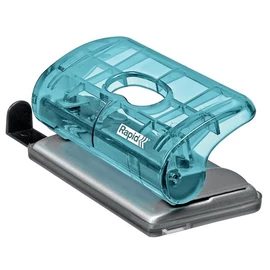 Lyukasztó, mini, kétlyukú, 10 lap, RAPID, "Colour`Breeze", kék Lyukasztó, mini, kétlyukú, 10 lap, RAPID, "Colour`Breeze", kék