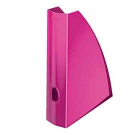 Iratpapucs, műanyag, 60 mm, elöl nyitott, LEITZ "Wow", rózsaszín Iratpapucs, műanyag, 60 mm, elöl nyitott, LEITZ "Wow", rózsaszín