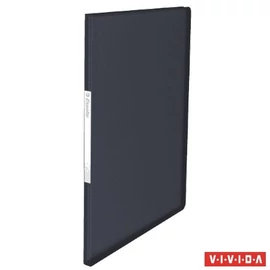 Bemutatómappa, 40 zsebes, A4, ESSELTE "Vivida", fekete Bemutatómappa, 40 zsebes, A4, ESSELTE "Vivida", fekete